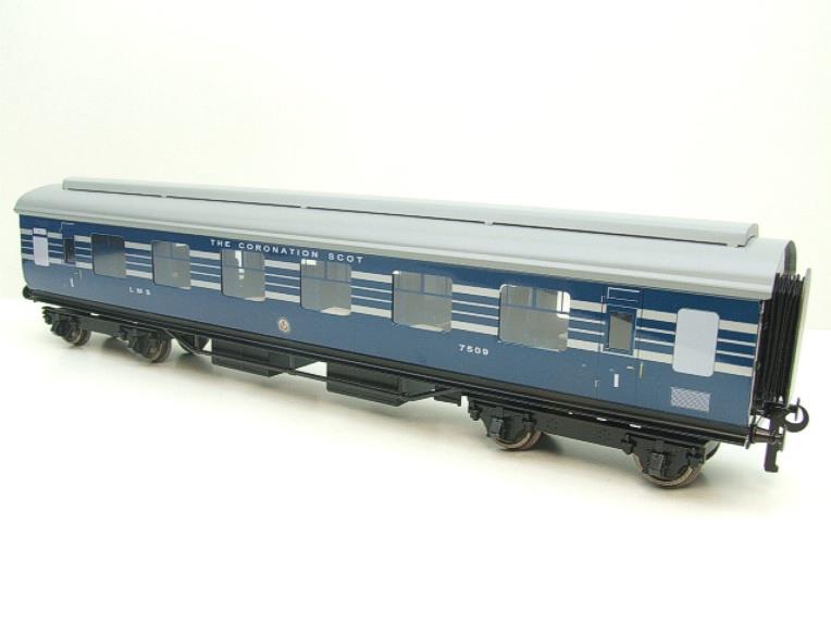 Ace Trains O Gauge C20-B LMS Blue Coronation Scot x3 Coaches 2/3 Rail Set B Bxd image 11