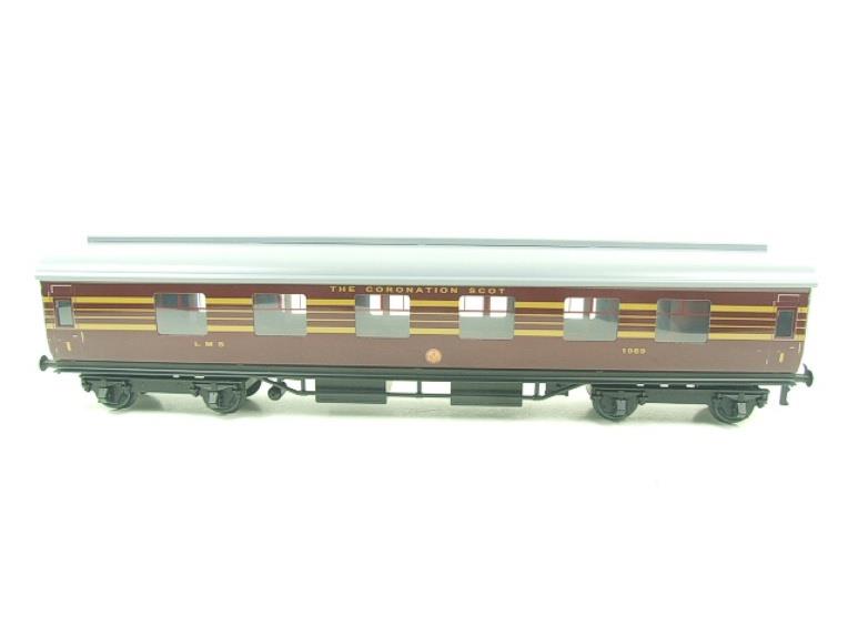 Ace Trains O Gauge C28A LMS Maroon Coronation Scot Coaches x3 Set A Brand NEW Boxed 2/3 Rail Bargain Clearance Priced Ltd Stock image 11