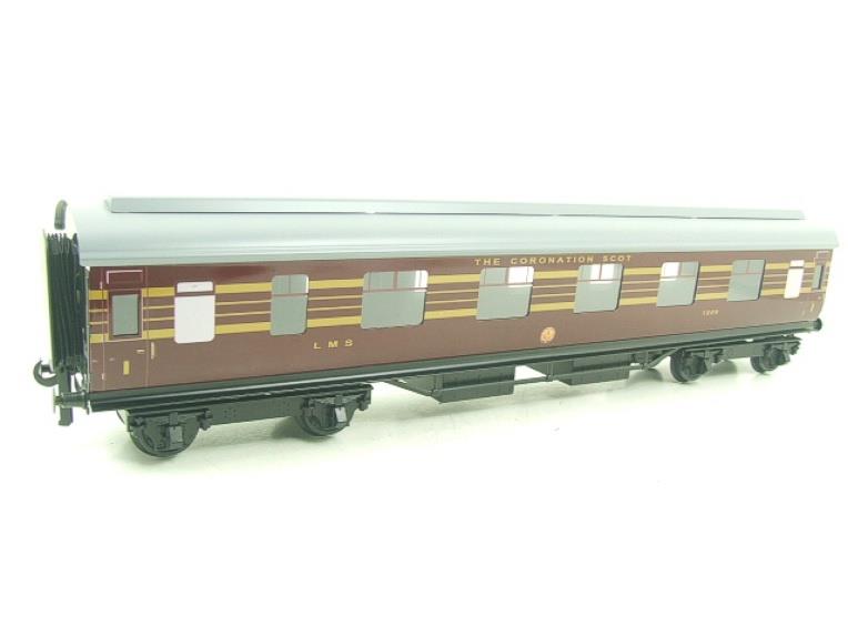 Ace Trains O Gauge C28A LMS Maroon Coronation Scot Coaches x3 Set A Brand NEW Boxed 2/3 Rail Bargain Clearance Priced Ltd Stock image 16