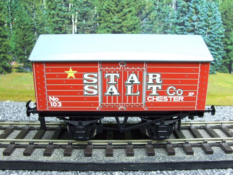 Ace Trains O Gauge G6 SV2 Private Owner Salt Wagons x3 Set 2 Bxd image 11