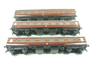 Ace Trains O Gauge C28B LMS Maroon Coronation Scot Coaches x3 Set B Brand NEW Boxed 2/3 Rail Bargain Clearance Priced Ltd Stock image 8