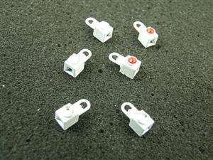 Ace Trains O Gauge LS3 White Square Jewelled Loco Lamps Pack of Six image 3