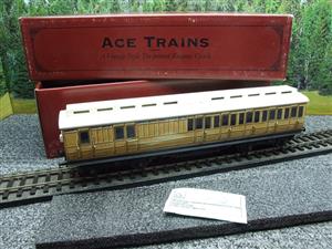 Ace Trains O Gauge C1 "LNER" Teak Style Non Corridor 3rd Brake End Coach Clerestory Roof Boxed image 1