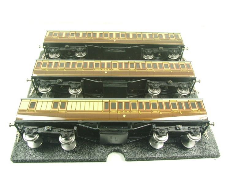 Ace Trains O Gauge C1 GWR Passenger x3 Coaches Set Boxed image 12
