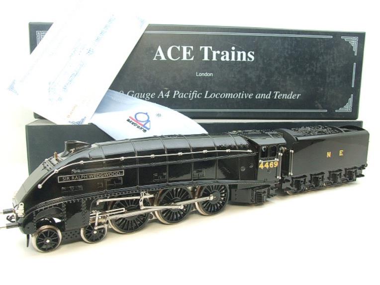 Ace Trains O Gauge E4, NE Black A4 Pacific "Andrew K Mc Cosh" R/N 4494, Electric 3 Rail Boxed image 22