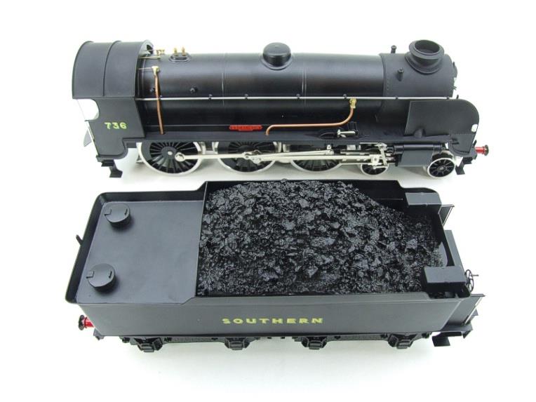 ACE Trains O Gauge E/34-D1 Bulleid SR Wartime Satin Black 4-6-0 "King Arthur" 453 Elec 2/3 Rail Boxed image 14