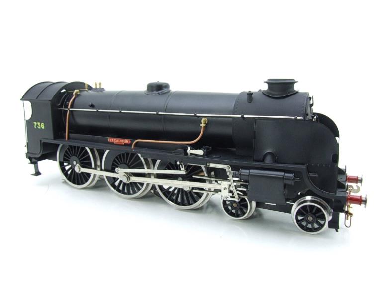 ACE Trains O Gauge E/34-D1 Bulleid SR Wartime Satin Black 4-6-0 "King Arthur" 453 Elec 2/3 Rail Boxed image 16