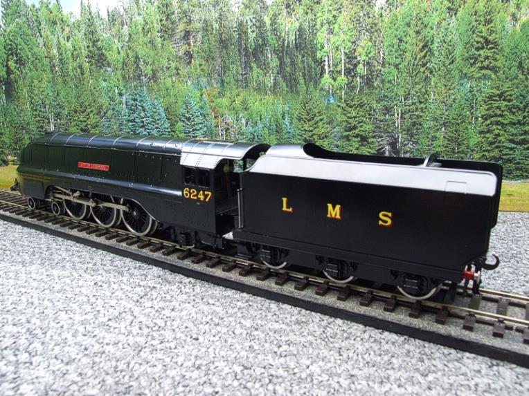 Ace Trains O Gauge E12C1 Streamlined Coronation Pacific LMS Wartime Satin Black "City of Liverpool" R/N 6247 Bxd image 13