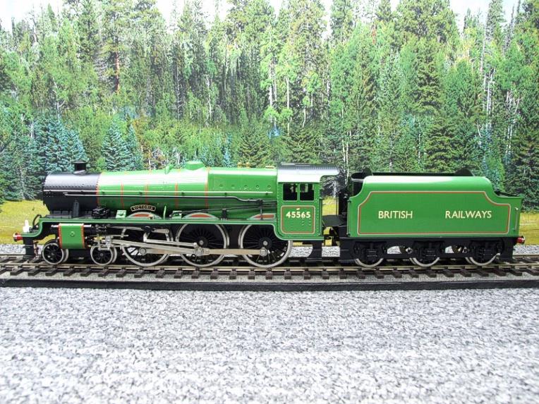 Ace Trains O Gauge E18/B Jubilee Class Loco & Tender BR Gloss Lined Apple Green "Victoria" R/N 45565 Electric 2/3 Rail Bxd image 12
