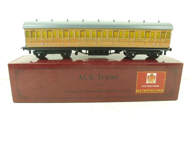Ace Trains O Gauge C/26M3 LT Metropolitan All 3rd Metropolitan Passenger Coach R/N 465 Boxed image 13