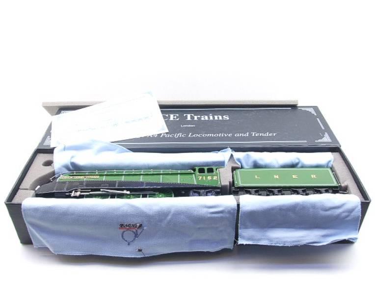Ace Trains O Gauge E4, A4 Pacific LNER Green "Stanley Beeson" R/N 7145, Electric 3 Rail Boxed, **RARE** image 15
