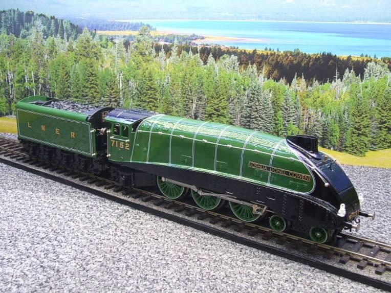 Ace Trains O Gauge E4, A4 Pacific LNER Green "Stanley Beeson" R/N 7145, Electric 3 Rail Boxed, **RARE** image 16