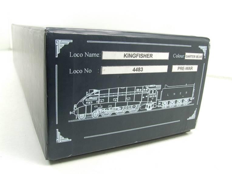 Ace Trains O Gauge A4 Pacific LNER Garter Blue "Kingfisher" RN 4483 Electric Bxd image 22