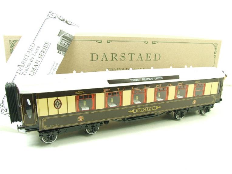 Darstaed O Gauge Parlour 1st "Eunice" Ivory Roof Pullman Coach Lit Interior Bxd image 15