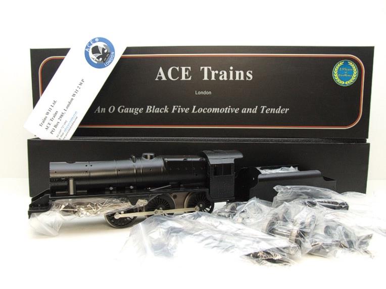 Ace Trains O Gauge KIT Edition E19-K3, Black 5, With Dome & Riveted Tender Loco Kit Form 2/3 Rail Bxd Brand NEW image 15