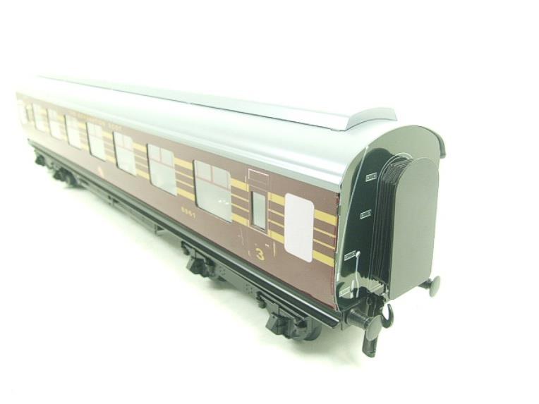 Ace Trains O Gauge C28B LMS Maroon Coronation Scot Coaches x3 Set B Brand NEW Boxed 2/3 Rail Bargain Clearance Priced Ltd Stock image 12