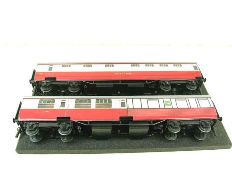 Ace Trains O Gauge C21C BR SR Bulleid Tavern Blood & Custard x2 Coaches Set Boxed image 13