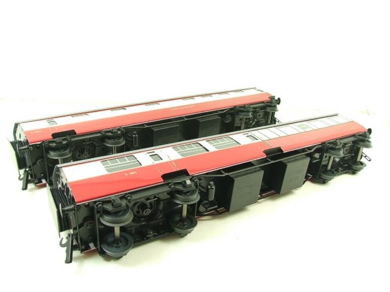 Ace Trains O Gauge C21C BR SR Bulleid Tavern Blood & Custard x2 Coaches Set Boxed image 14