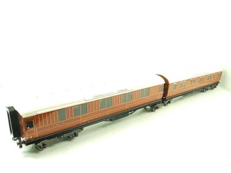 Ace Trains O Gauge C6 LNER Teak Style Articulated Sleepers Sleeping Coaches x2 Set Boxed image 11