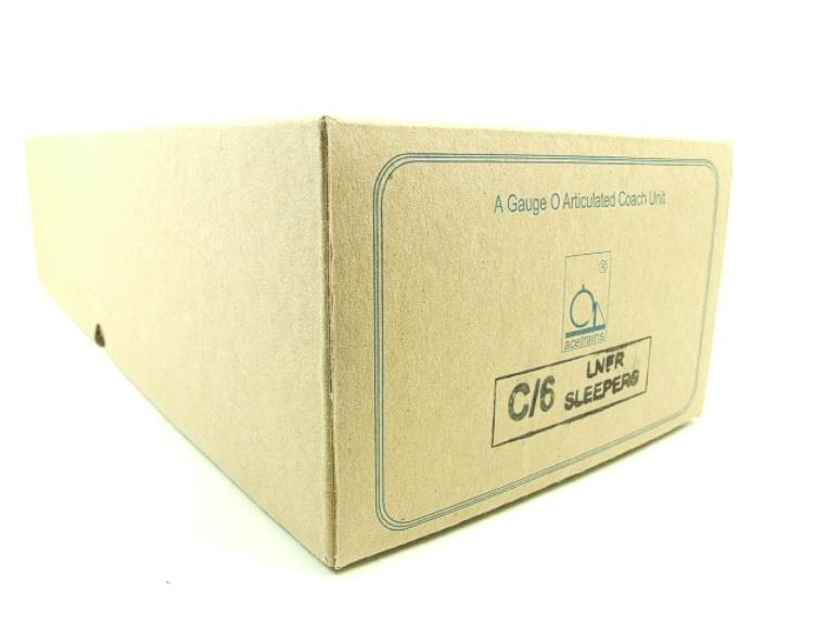 Ace Trains O Gauge C6 LNER Teak Style Articulated Sleepers Sleeping Coaches x2 Set Boxed image 16