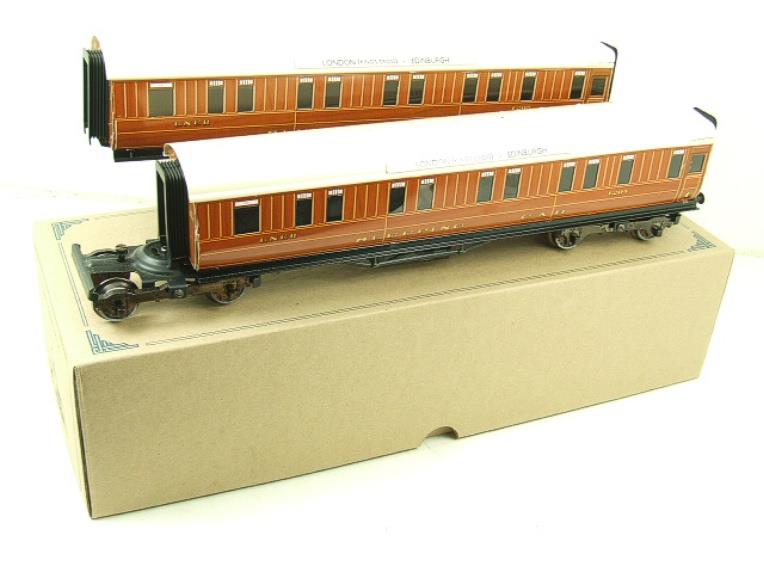 Ace Trains O Gauge C6 LNER Teak Style Articulated Sleepers Sleeping Coaches x2 Set Boxed image 20