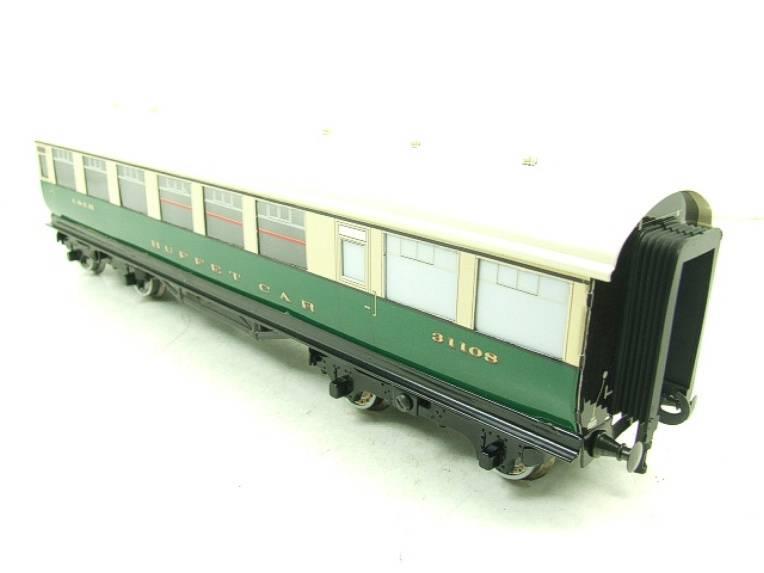 Ace Trains O Gauge C4 LNER Green & Cream Articulated Tourist Stock x6 Coaches Set Boxed Lit Interiors image 12