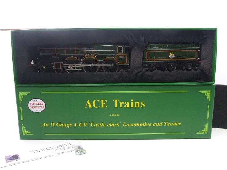 Ace Trains O Gauge E7/2 BR Castle Class "Bristol Castle" R/N 7013 Electric 2/3 Rail Boxed image 19