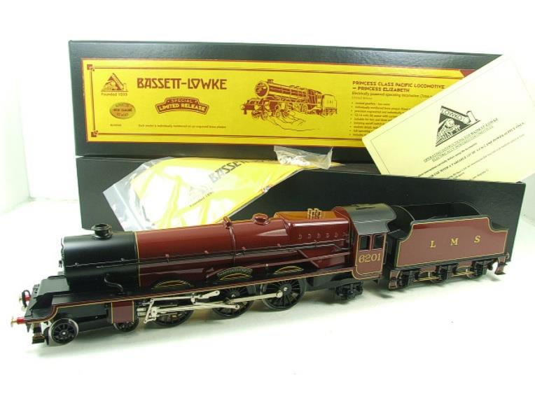 Bassett Lowke O Gauge BL99006 LMS Princess Class "Princess Elizabeth" RN 6201 Bxd Elec 2/3 Rail image 20