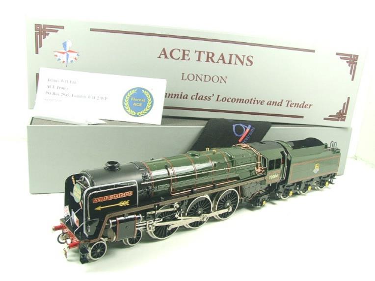 Ace Trains O Gauge E/27D BR Green Britannia Class "William Shakespeare" FOB Golden Arrow Edition" R/N 70004 Bxd image 21
