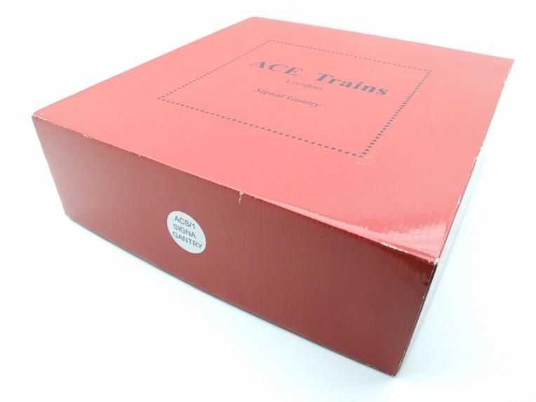 Ace Trains O Gauge ACS/1 Signal Gantry "All Home" Red Fish Tail Signal Arms Edition Electric image 15