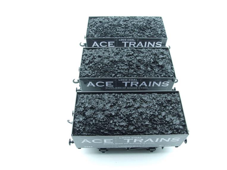 Ace Trains O Gauge G5 Private Owner Loco Coal Wagon x3 Set R/N 2985, 2/3 Rail Boxed image 13