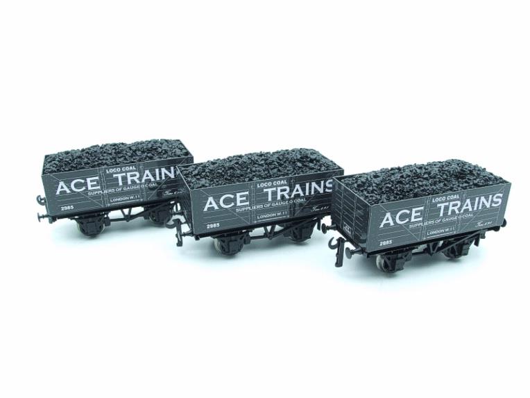 Ace Trains O Gauge G5 Private Owner Loco Coal Wagon x3 Set R/N 2985, 2/3 Rail Boxed image 19