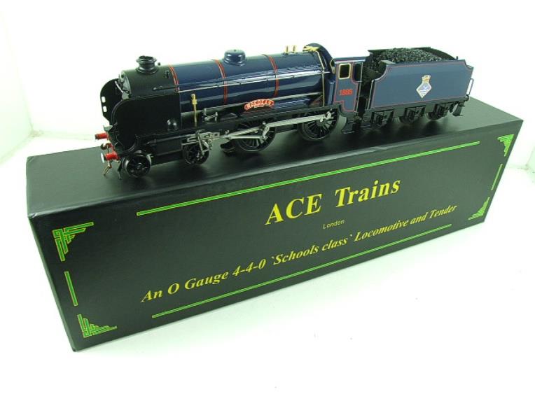 Ace Trains O Gauge E10T, Schools Class "Roedean HMS Vernon" R/N 1885 Electric 2/3 Rail Boxed image 22