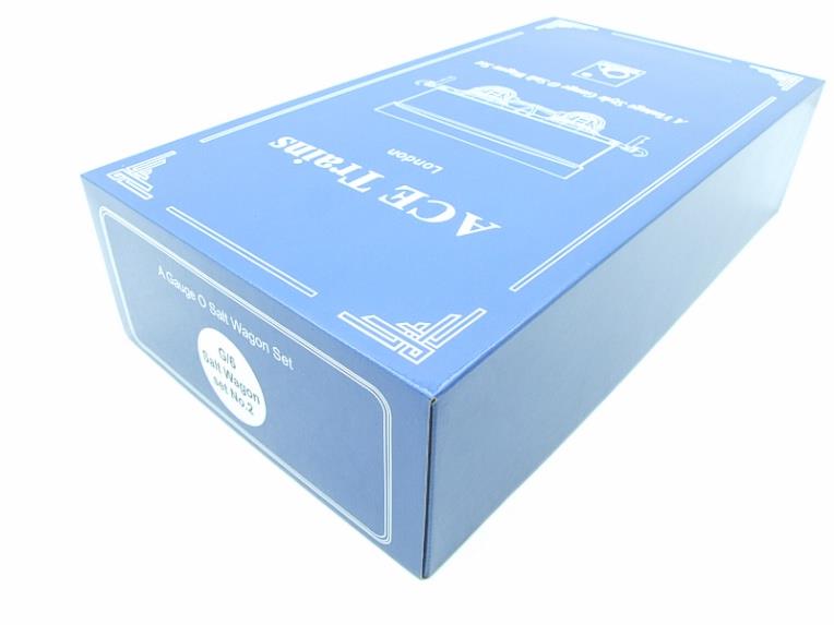 Ace Trains O Gauge G6 SV2 Private Owner Salt Wagons x3 Set 2 Bxd image 20