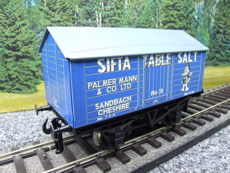 Ace Trains O Gauge G6 SV3 Private Owner Salt Wagons x3 Set 3 Bxd image 15