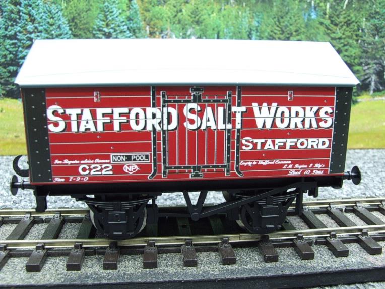 Ace Trains O Gauge G6 SV4 Private Owner Salt Wagons x3 Set 4 Bxd image 11