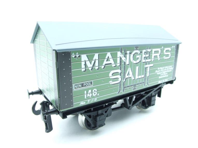 Ace Trains O Gauge G6 SV6 Private Owner "Mangers Salt" Wagons x3 Set 6 Bxd image 11