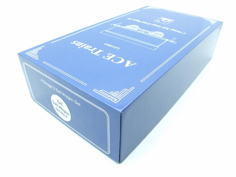 Ace Trains O Gauge G6 SV7 Private Owner "Sifta Salt" Wagons x3 Set 7 Bxd image 19