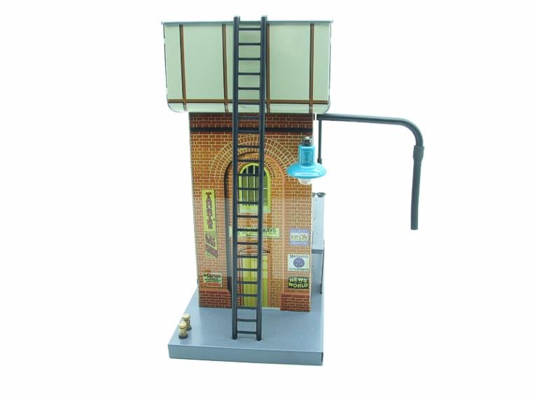 Ace Trains O Gauge AC/2-2 Tnplate Water Tower With Working Light Boxed image 15