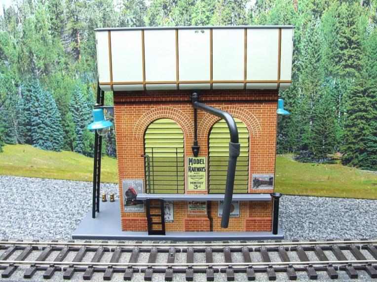 Ace Trains O Gauge AC/2-2 Tnplate Water Tower With Working Light Boxed image 19