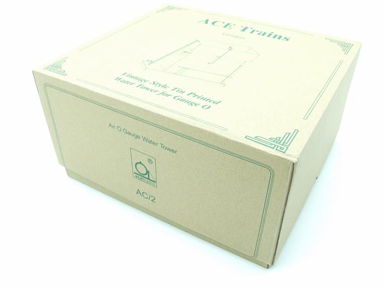 Ace Trains O Gauge AC/2-2 Tnplate Water Tower With Working Light Boxed image 21