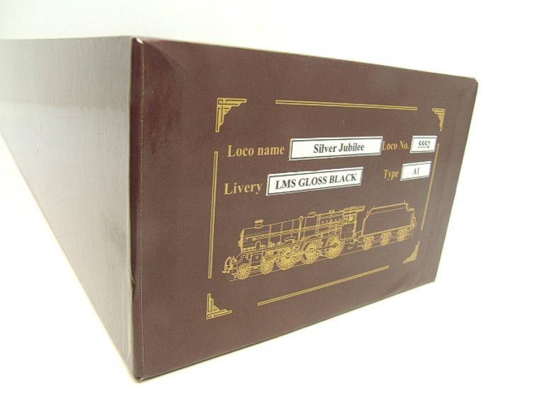 Ace Trains O Gauge E/18A1 LMS Gloss Black Loco & Tender "Silver Jubilee" R/N 5552 Elec 2/3 Rail Bxd Rare image 17