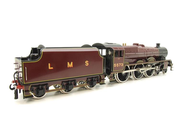 Ace Trains O Gauge E/18C1 LMS Maroon Jubilee "Newfoundland" R/N 5573 Electric 2/3 Rail New Boxed image 21