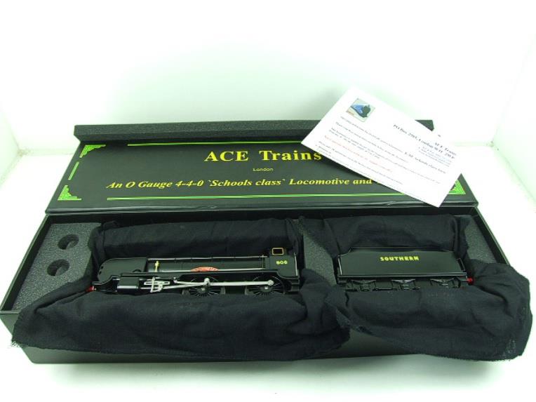 Ace Trains O Gauge E/10P SR Black Schools Class "Dover" R/N 911 Electric 2/3 Rail Bxd image 19