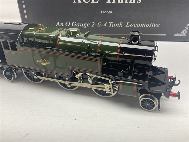 Ace Trains O Gauge E/8 "BR" Gloss Lined Green 2 Cyl Stanier 2-6-4 Tank Loco R/N 42516, Elec 2/3 Rail image 12