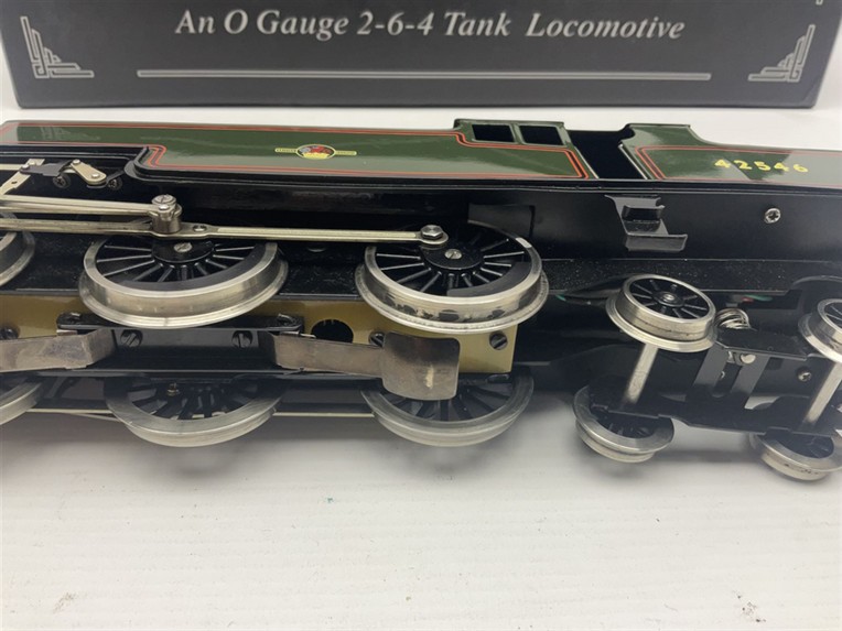 Ace Trains O Gauge E/8 "BR" Gloss Lined Green 2 Cyl Stanier 2-6-4 Tank Loco R/N 42516, Elec 2/3 Rail image 18
