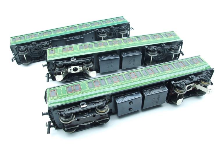 Ace Trains O Gauge CIE/S Southern SR Green EMU x3 Car Coach Set Electric 3 Rail Boxed image 19