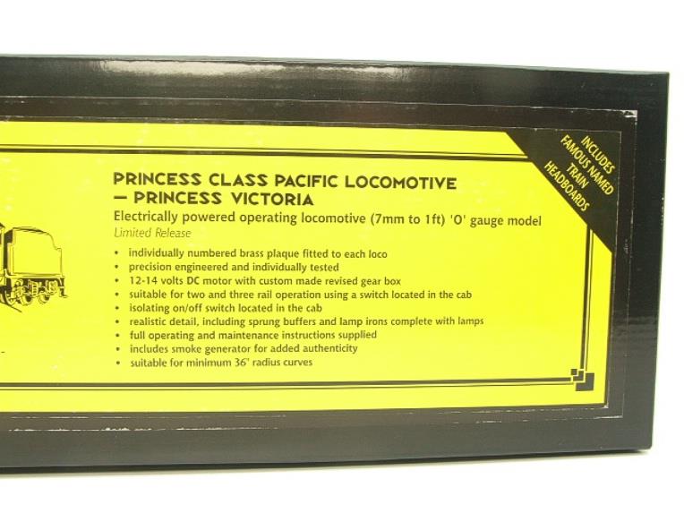 Bassett Lowke O Gauge Ltd Edition BL99014 Princess Class BR "Princess Victoria" R/N 46205 Elec 2/3 Rail image 16