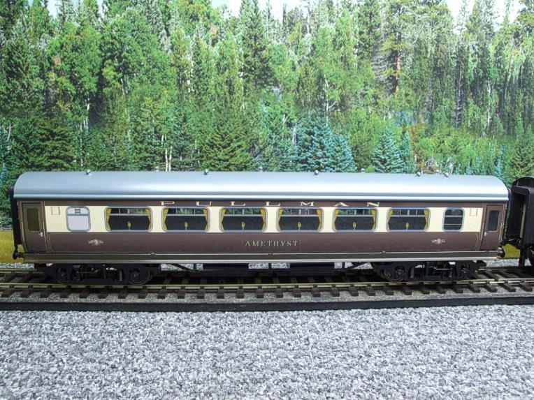 Ace Trains O Gauge C14A BR MK 1 Pullman Coaches x3 Set A Bxd 2/3 Rail Grey Roofs image 19