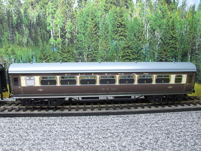 Ace Trains O Gauge C14A BR MK 1 Pullman Coaches x3 Set A Bxd 2/3 Rail Grey Roofs image 20